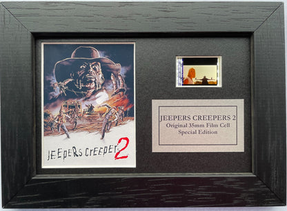 Hand crafted display inc original Mini 35mm filmcell for JEEPERS CREEPERS 2 fans