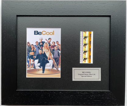 BE COOL of 2005 Original 35mm Film Cells set within Quality Wood Frame + COA