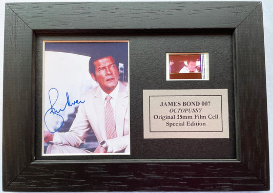 James Bond OCTOPUSSY (1983) Original mini 35mm Film Cell Memorabilia + COA