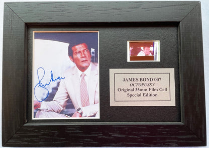 James Bond OCTOPUSSY (1983) Original mini 35mm Film Cell Memorabilia + COA