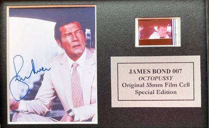 James Bond OCTOPUSSY (1983) Original mini 35mm Film Cell Memorabilia + COA