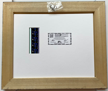 Hand crafted display featuring original 35mm film cells for VAN HELSING fans