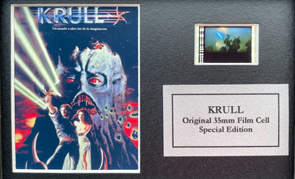 KRULL of 1983 Original Mini 35mm Film Cells set in Quality Wood Frame + COA