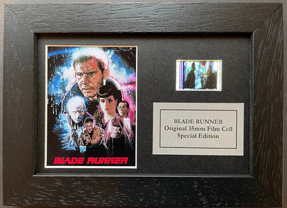 Hand crafted display featuring original Mini film cells for BLADE RUNNER fans V2