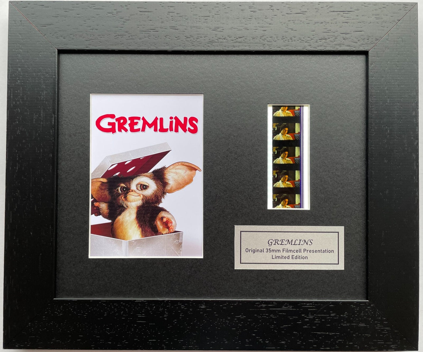 GREMLINS of 1984 Original 35mm Film Cells set within Quality Wood Frame + COA