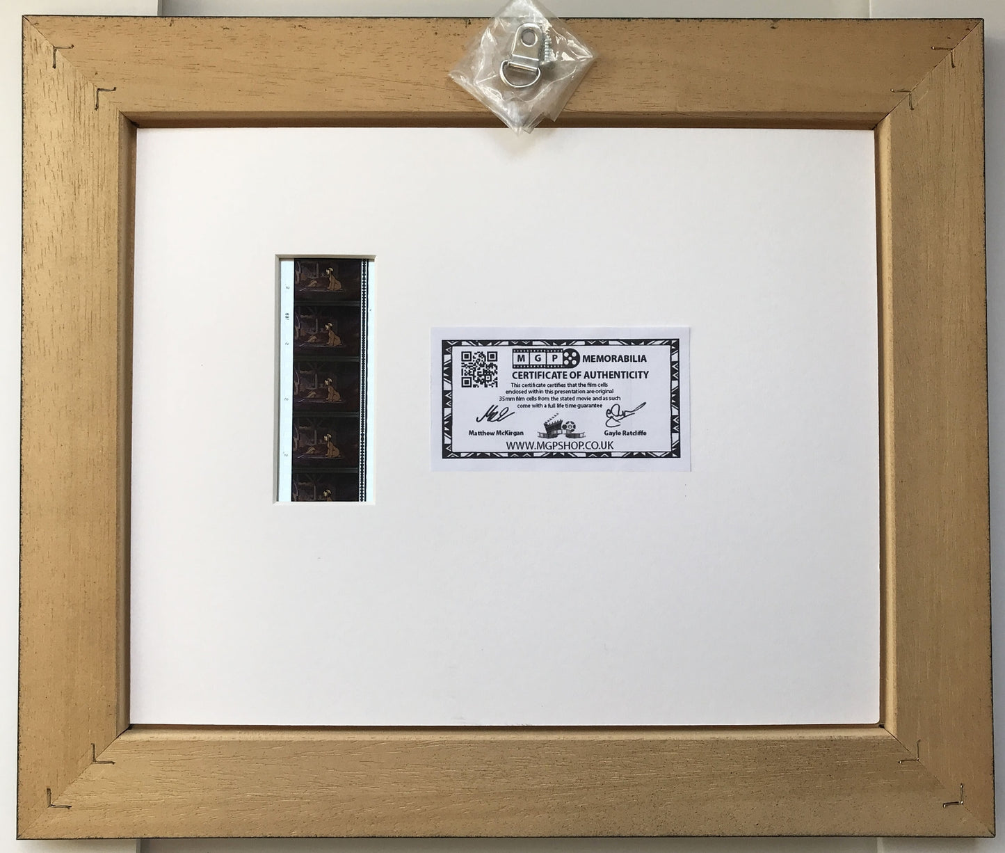 BAMBI 1942 Original 35mm Film Cells set in Quality Wood Frame + COA