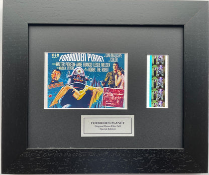 FORBIDDEN PLANET Original 35mm Film Cells set within Quality Wood Frame + COA v1