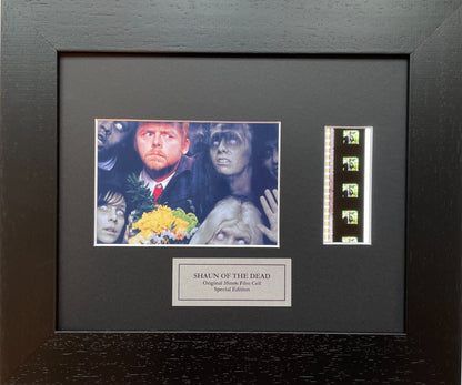 SHAUN of the DEAD Original 35mm Film Cells set in Quality Wood Frame + COA v2
