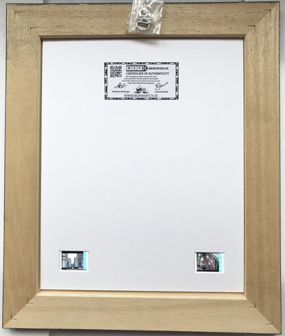 Hand crafted display featuring original film cells for DALEKS INVASION EARTH fans