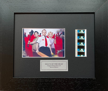 SHAUN of the DEAD Original 35mm Film Cells set within Quality Wood Frame + COA