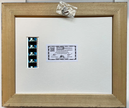 SHAUN of the DEAD Original 35mm Film Cells set within Quality Wood Frame + COA