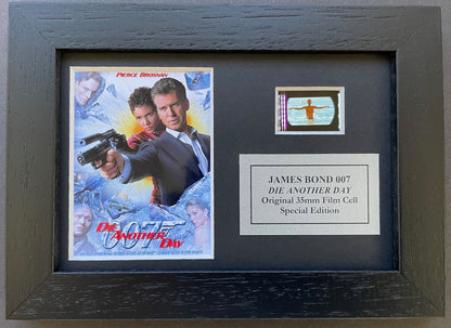 Handmade gift inc original Mini film cells for James Bond DIE ANOTHER DAY fans