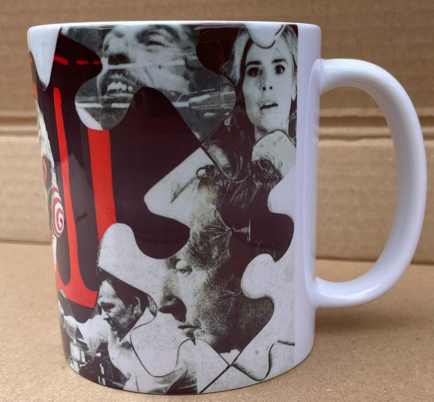 Hand Crafted 11oz Coffee mug for a SAW fan v1