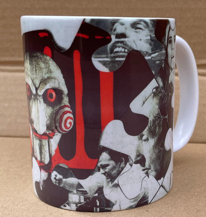 Hand Crafted 11oz Coffee mug for a SAW fan v1