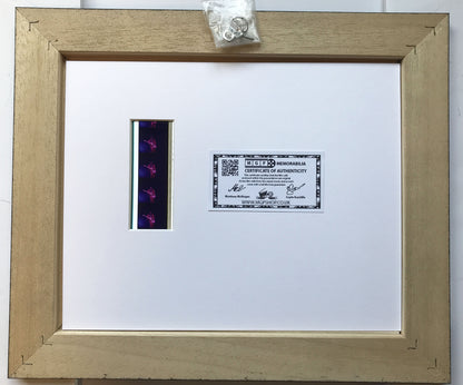 Hand crafted display featuring original film cells for PRINCE Rogers Nelson fans