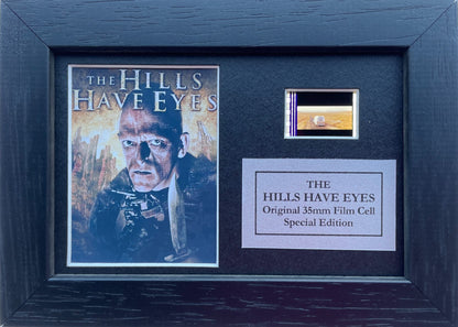Hand Crafted display inc original Mini filmcells for The HILLS HAVE EYES fans v1