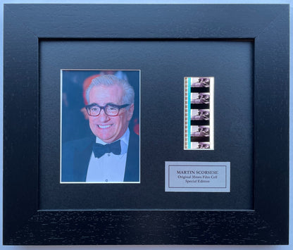 Hand crafted display featuring original film cells for a MARTIN SCORSESE fan v2