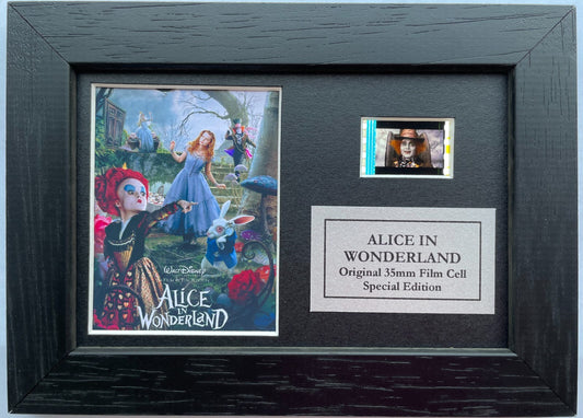Handmade display inc original Mini 35mm film cells for ALICE IN WONDERLAND fans