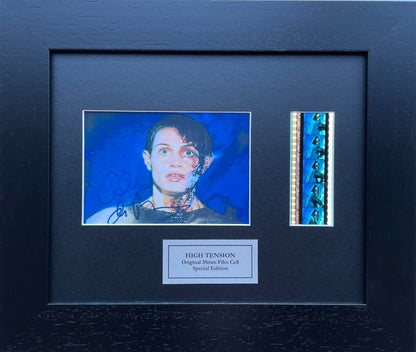 Hand crafted display featuring original 35mm film cells for HIGH TENSION fans vSR