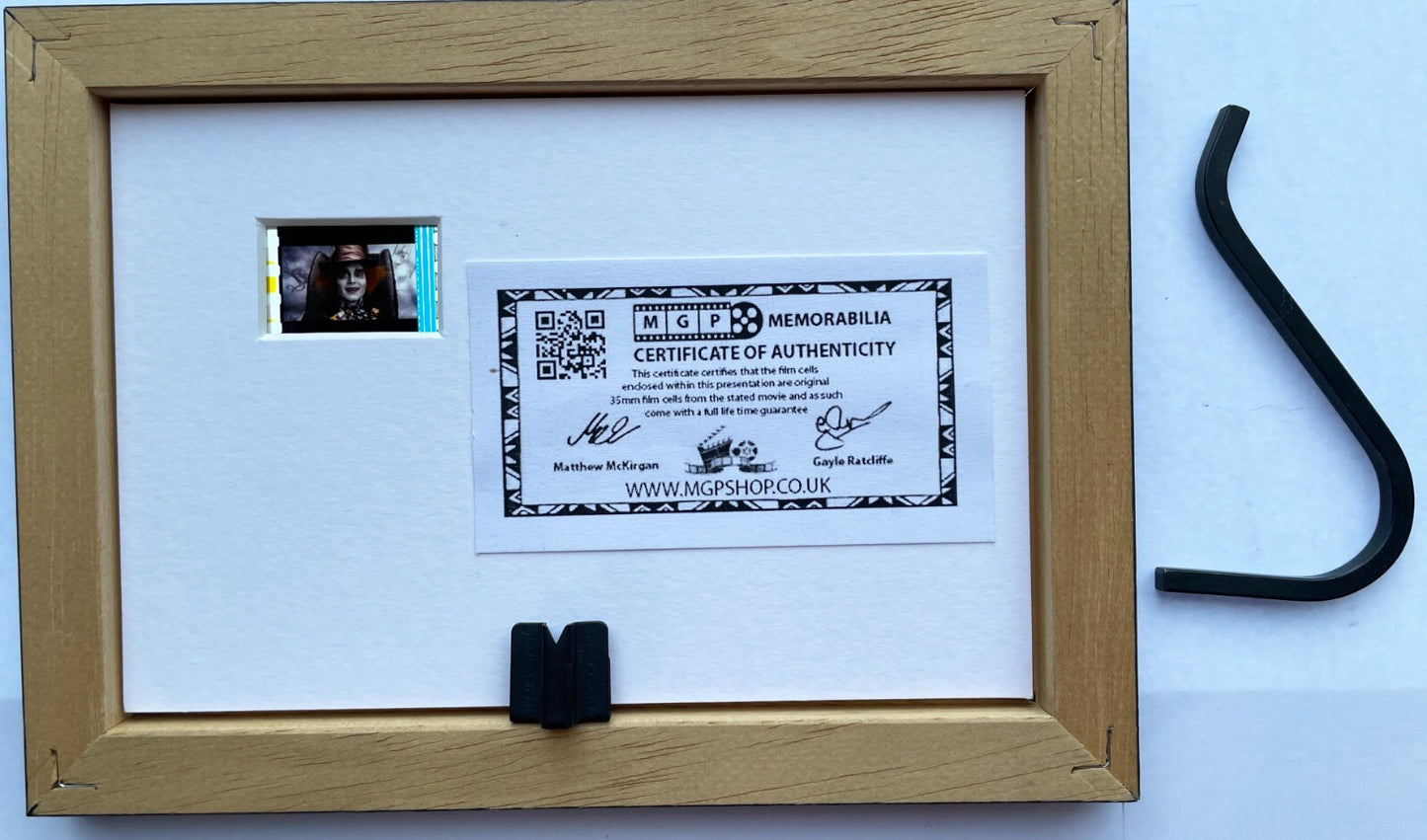 Handmade display inc original Mini 35mm film cells for ALICE IN WONDERLAND fans