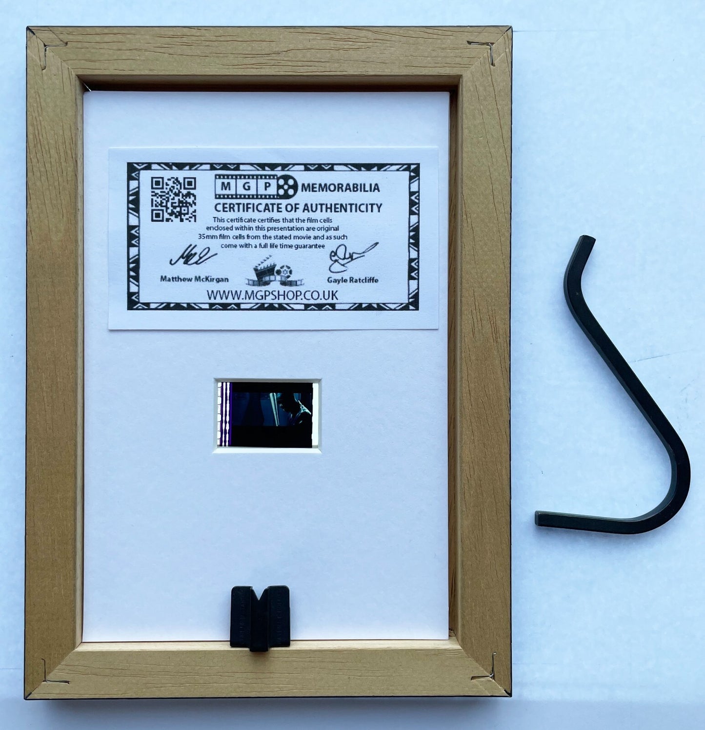 ASSAULT ON PRECINCT 13 Original Mini 35mm Film Cells in Quality Wood Frame
 v1