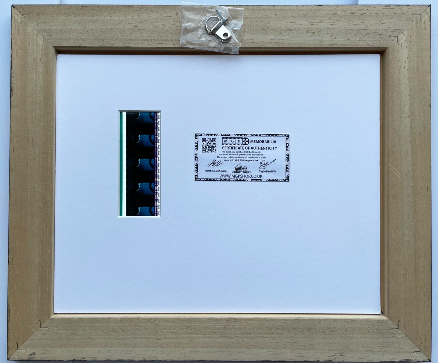 Handmade display featuring original filmcells for ASSAULT ON PRECINCT 13 fans v3