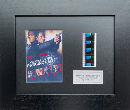 Handmade display featuring original filmcells for ASSAULT ON PRECINCT 13 fans v3