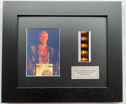 THE MUMMY RETURNS Original 35mm Film Cells set within Quality Wood Frame + COA