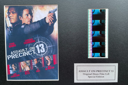 Handmade display featuring original filmcells for ASSAULT ON PRECINCT 13 fans v3