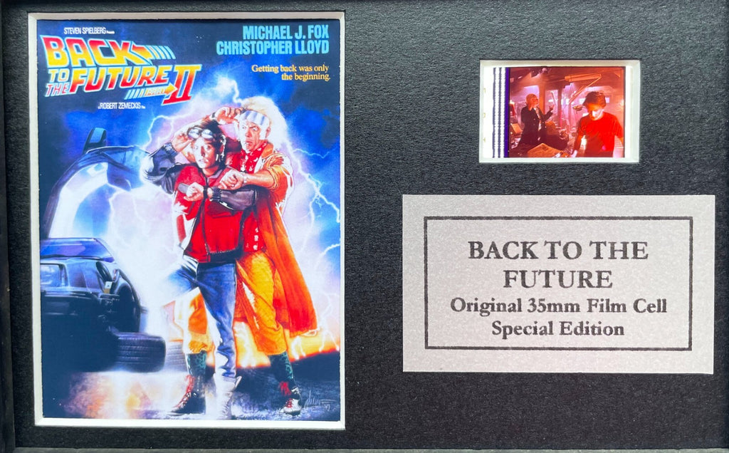 BACK To The FUTURE II (1989) Original Mini 35mm film Cell Memorabilia