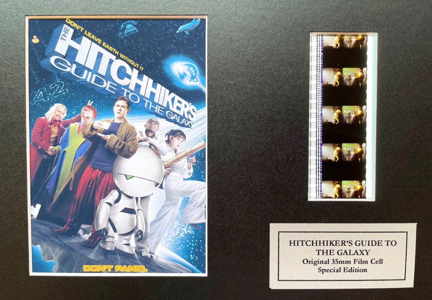 Hand crafted gift of original cells The HITCHHIKER'S GUIDE To The GALAXY fans