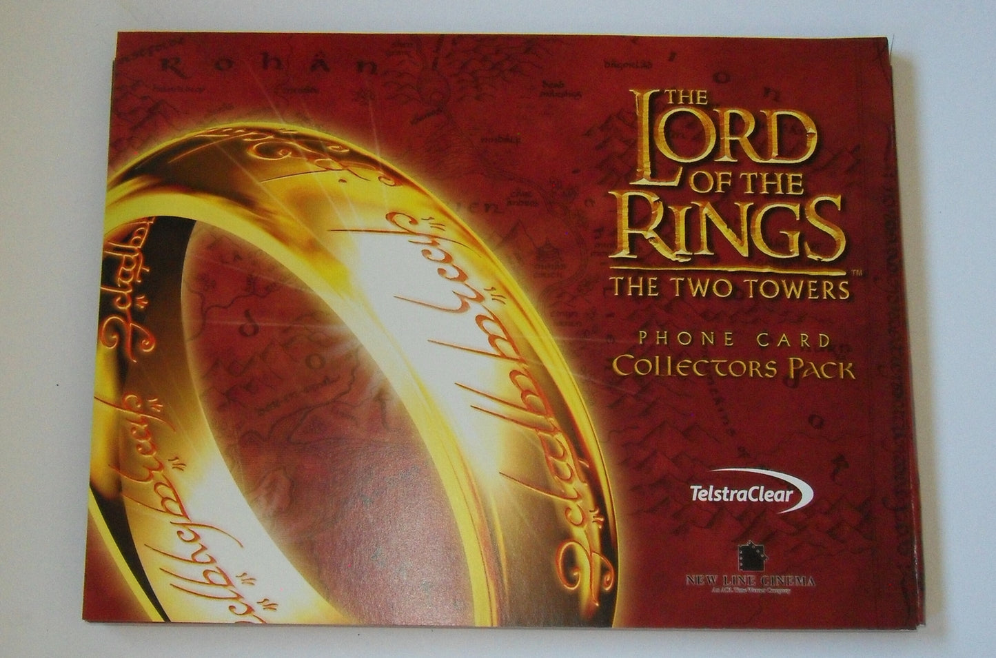 Collectors Presentation Pack with 9 Phone Cards for LOTR - The TWO TOWERS fan