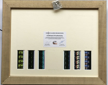 Hand crafted display featuring original film cells for Lord of The Rings fans v1