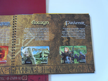 Collectors Presentation Pack with 9 Phone Cards for LOTR - The TWO TOWERS fan