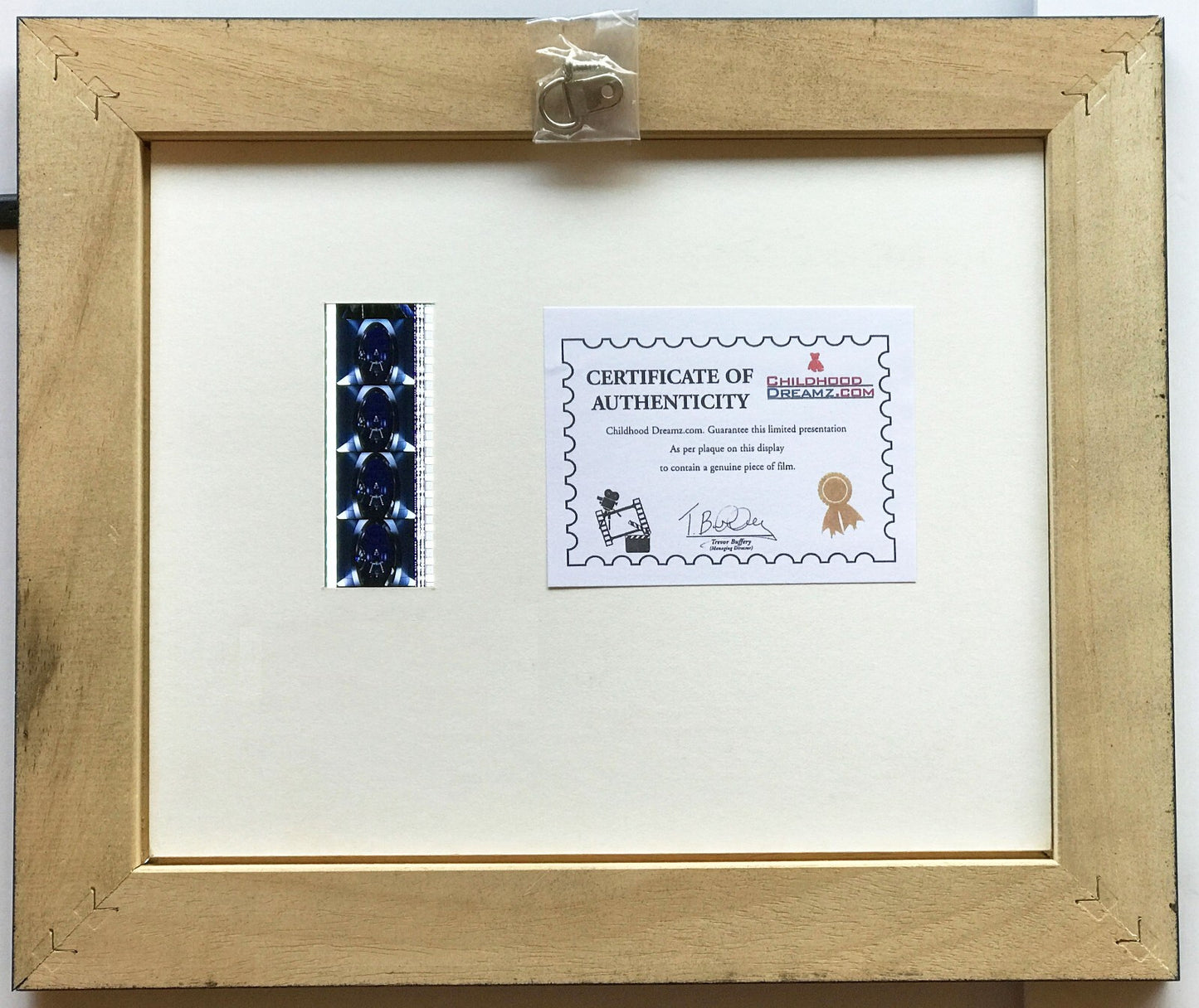 Handmade display featuring original 35mm film cells for an X-Men fan LAST ONE