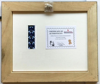 Handmade display featuring original 35mm film cells for an X-Men fan LAST ONE