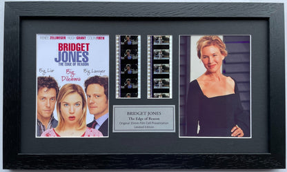 Hand crafted display featuring original filmcells for BRIDGET JONES'S DIARY fans