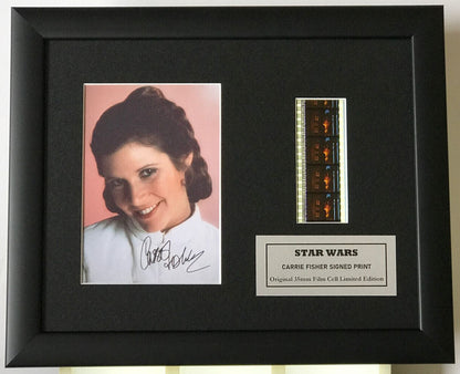 Handmade gift featuring original 35mm film cells for a Star Wars Ep IV fan vSR2