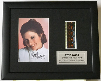 Handmade gift featuring original 35mm film cells for a Star Wars Ep IV fan vSR2