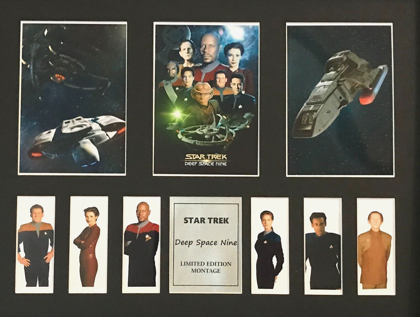 Hand crafted display for Star Trek Deep Space Nine Limited Edition Montage