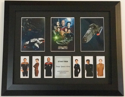 Hand crafted display for Star Trek Deep Space Nine Limited Edition Montage