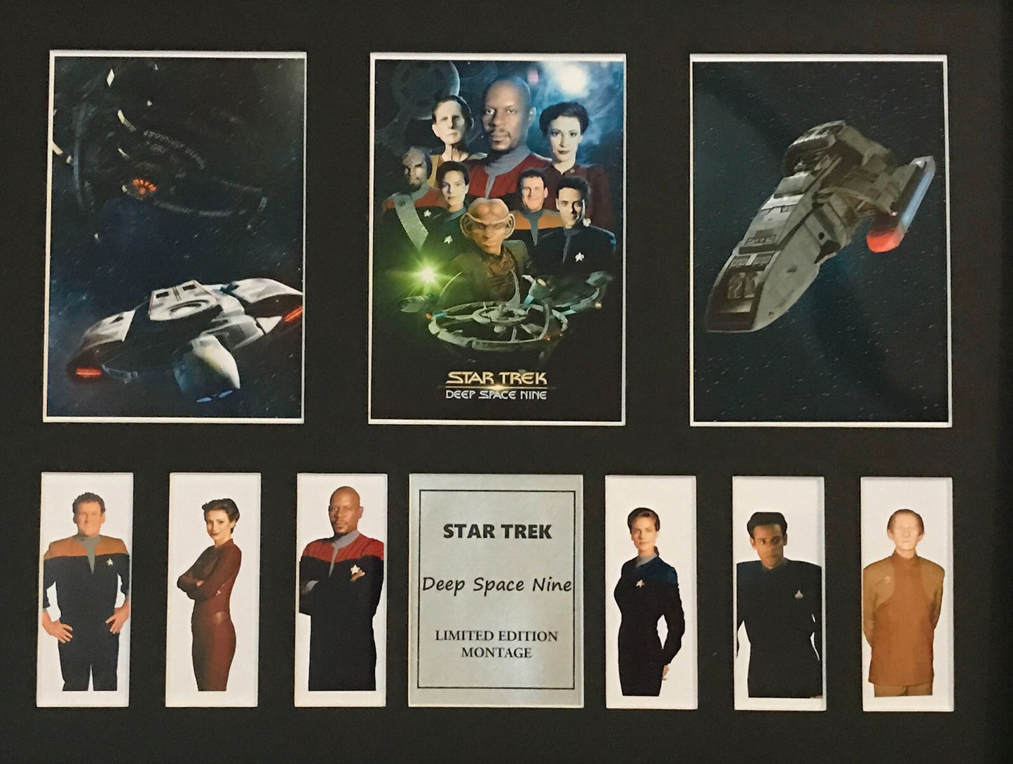Hand crafted display for Star Trek Deep Space Nine Limited Edition Montage