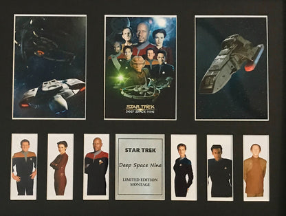 Hand crafted display for Star Trek Deep Space Nine Limited Edition Montage
