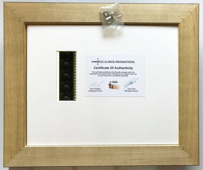 Hand crafted display featuring original 35mm film cells for BATMAN & ROBIN v1