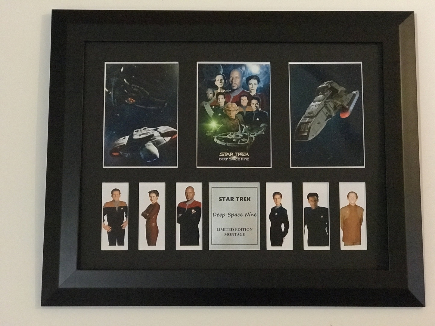 Hand crafted display for Star Trek Deep Space Nine Limited Edition Montage