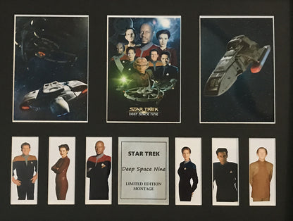 Hand crafted display for Star Trek Deep Space Nine Limited Edition Montage
