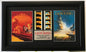 Handmade display featuring original double 35mm filmcells for THE LION KING fans