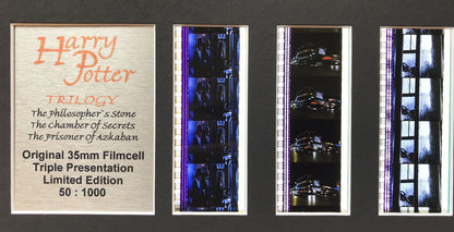 Hand crafted display featuring original 35mm filmcells for HARRY POTTER fans vT1