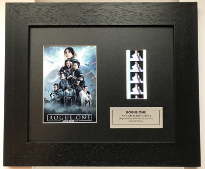 Handmade display inc original 35mm film cells for a STAR WARS Rogue One fan v1