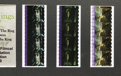 Hand crafted display featuring original filmcells for Lord of The Rings fans  v5